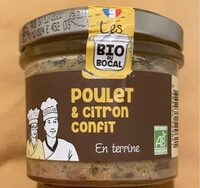 Poulet et citron confit en terrine
