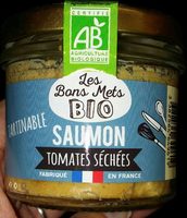 Tartinable saumon tomates séchées