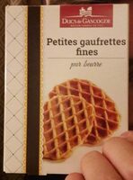 Petites gaufrettes fines pur beurre
