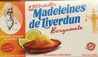 Madeleines de Liverdun Bergamote
