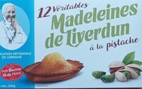 Madeleines de Liverdun à la pistache