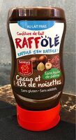 Confiture de lait cacao et 13% de noisettes