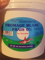 Fromage blanc frais 0%