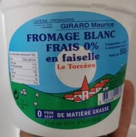 Fromage blanc frais en faiselle