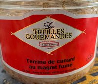 Terrine pur canard au magret fumé