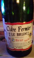 Cidre fermier