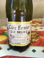 Cidre Artisanal Doux Brun,