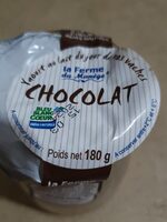 Yaourt au lait du jour chocolat