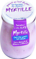 180G Yaourt Lait Entier Du Jour Myrtille Fermier