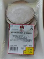 Roti de porc cuit