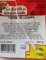 Terrine de legumes