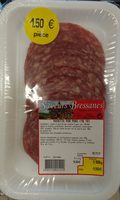 Saveurs Bressanes rosette pur porc 10 tranches