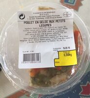 Poulet en gelee aux petits legumes