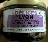Terrine de chevreuil aux noix du Dauphiné et Chartreuse