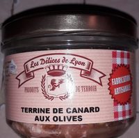 Terrine de canard aux olives