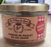 Terrine de poulet au vin jaune