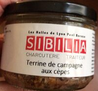 Terrine de campagne aux cèpes