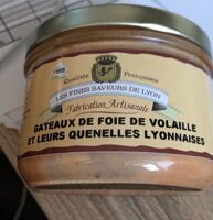 Gâteau foie volaille et leurs suenelkes lyonnaises