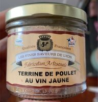 Terrine de poulet au vin jaune