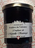 Confiture de myrtille sauvage
