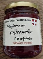 Confiture de groseille épépinée