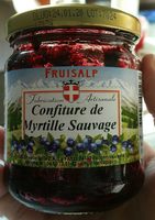 Confiture de myrtille sauvage