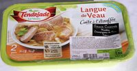 Langue de veau, cuite à l'étouffée