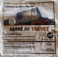 Le Carré du Trièves, 50% mg