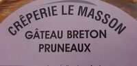 Gâteau Breton aux Pruneaux