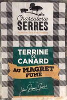 Terrine de canard au magret fumé
