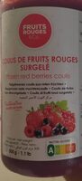 Coulis extra de fruits surgelé