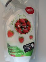 Mon coulis de fraises d'ici