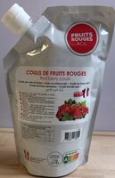 Coulis de fruits rouges