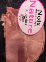 Noix de jambon nature