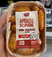 Mini saucisses cuites natire
