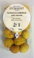 Acras de Morue +sauce
