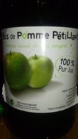 Jus de pomme pétillant