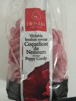Véritable bonbon saveur Coquelicot de Nemours