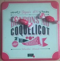 Bonbons au coquelicot de Nemours