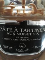 Pâte à tartiner aux noisettes