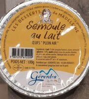 Semoule au lait