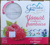 Yaourt & Confiture de framboise
