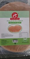 Feuilles de riz complet