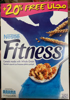 Céréales Fitness Nestlé, Blé Complet 375g+75 Gratuit