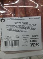 Saucisses au poivrons doux