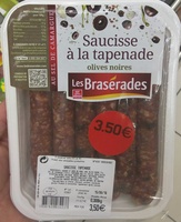 Saucisse à la tapenade Olives noires