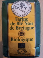 Farine de blé noir de Bretagne biologique