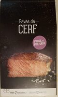 Pavés de cerf figues et foie gras Le Goût de la Tradition