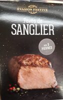 Pavés de sanglier aux 3 poivres