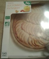 Tarte aux pommes à la frangipane